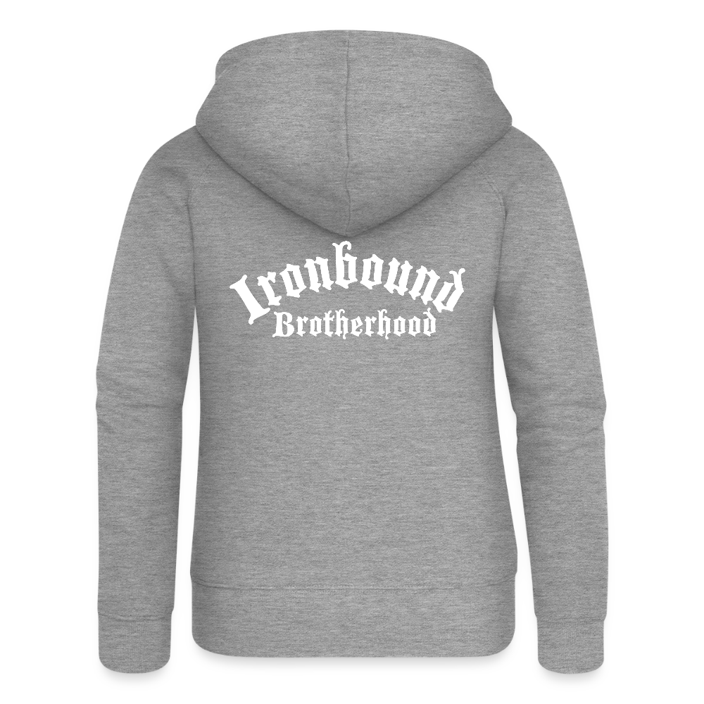 Classic Zipper Ironbound Women - Grau meliert