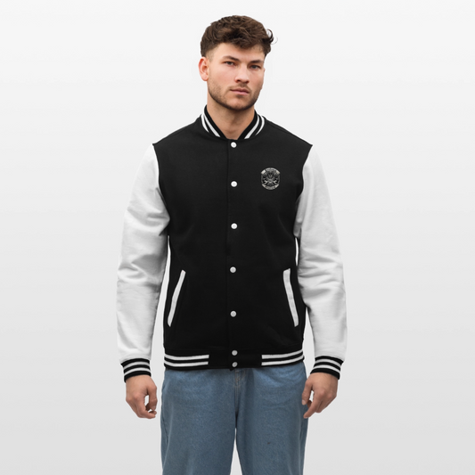Ironbound College Jacket - Schwarz/Weiß